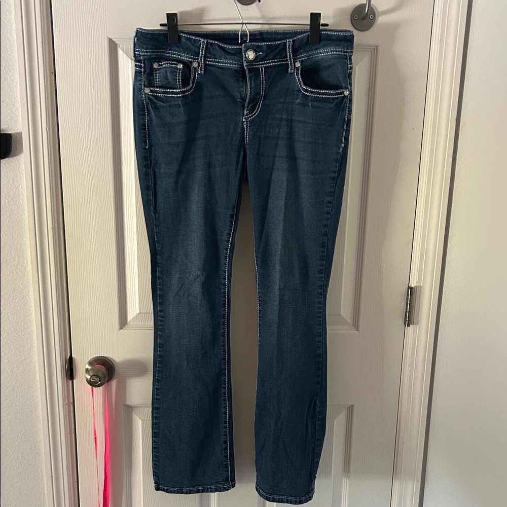 Apt. 9 Women's Dark Blue Boot Cut Jeans